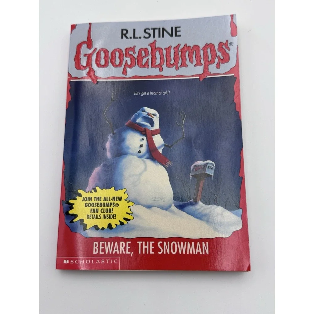 VTG Goosebumps‎ #51 Beware The Snowman 1st Printing 1997 R. L. Stine Mint 90's